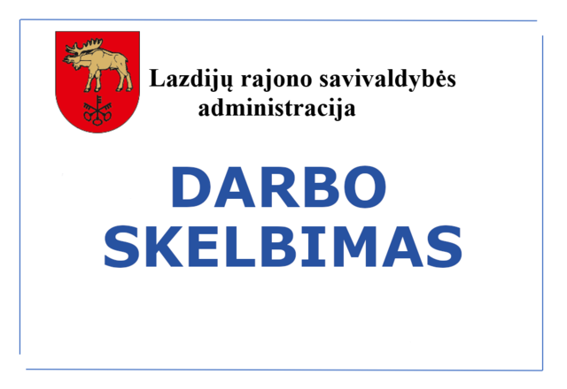 Skelbiamas konkursas Lazdijų mokyklos-darželio „Kregždutė“ direktoriaus pareigoms užimti